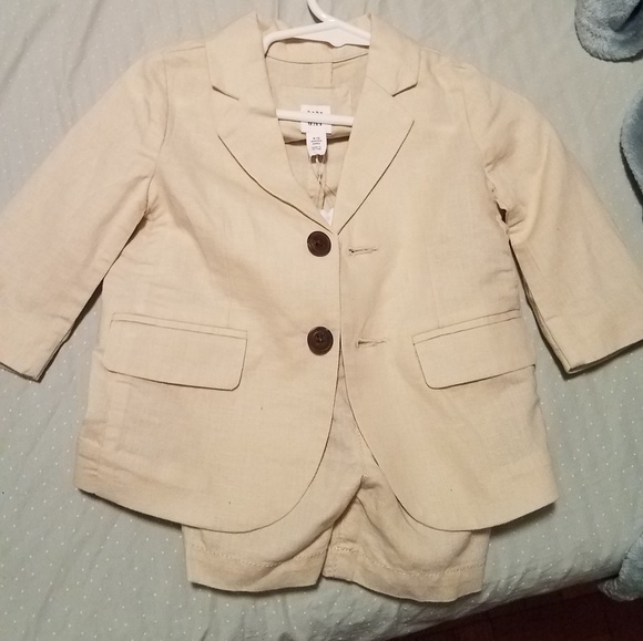 baby boy linen suit